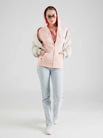 Superdry Sweatvest 'Essential' in Roze