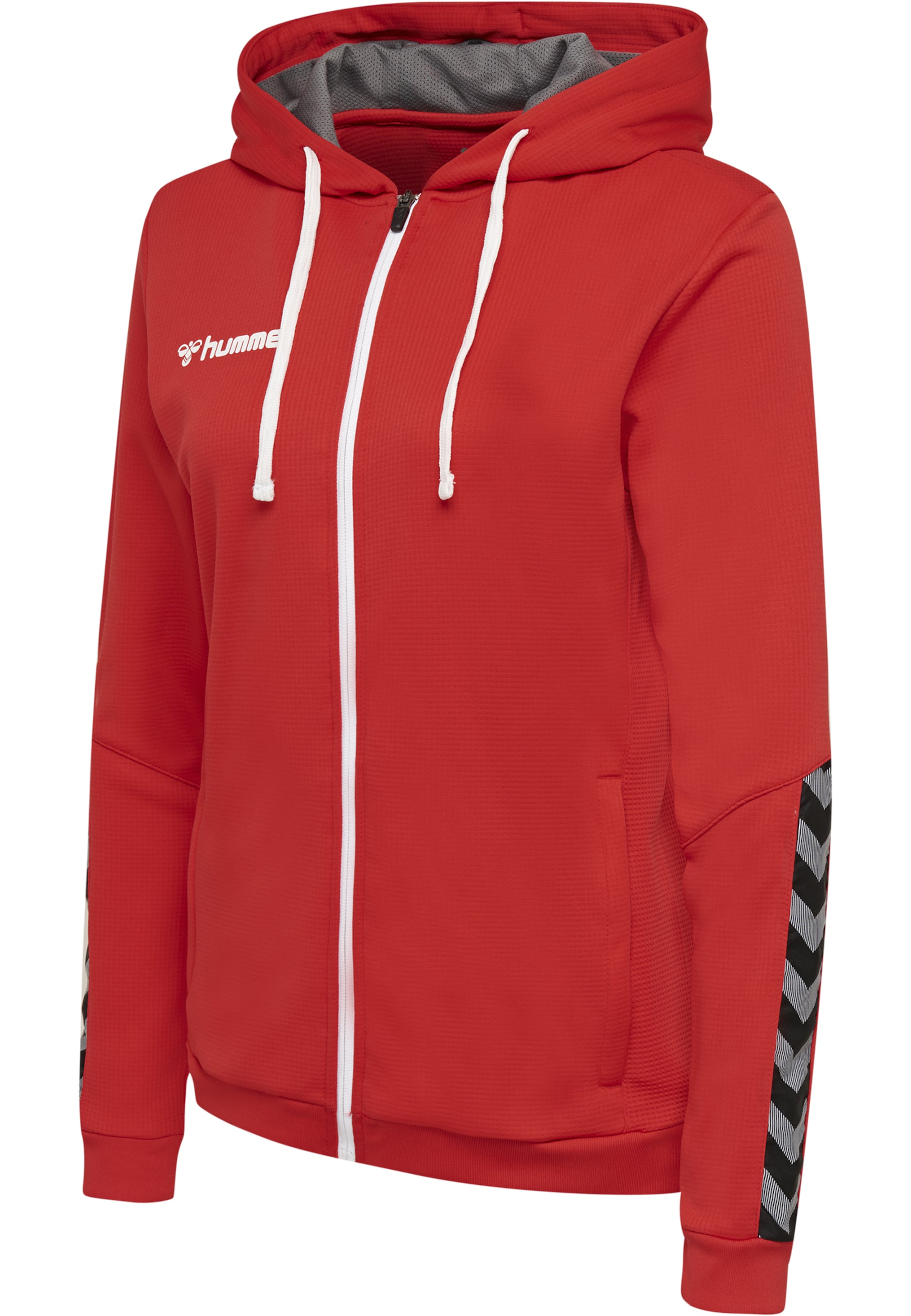 Hummel Sports sweat jacket 'Authentic' in Red