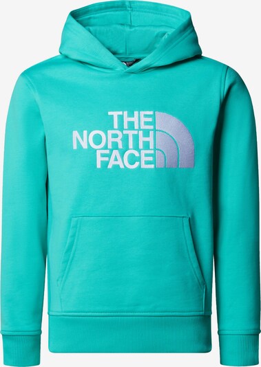 THE NORTH FACE Sweatshirt 'Drew Peak' in Turquoise / Silver / White, Item view