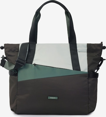 Hedgren Schultertasche 'Nova Galactic' in Grün: Vorderseite