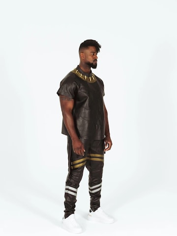 Coupe slim Pantalon cargo Vibranyum en noir