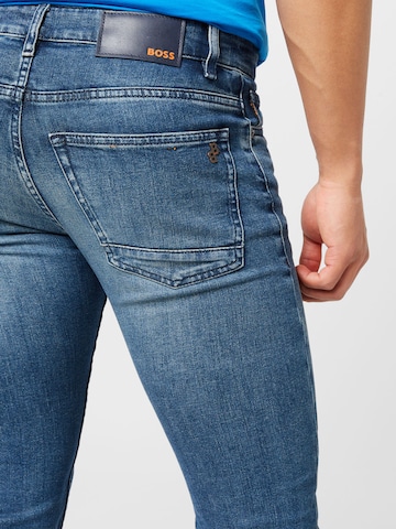 BOSS Orange regular Jeans 'Delaware' i blå