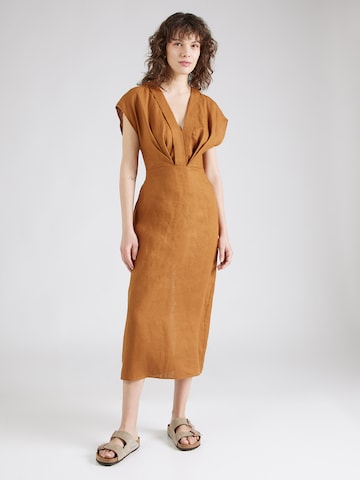 Robe Banana Republic en marron : devant