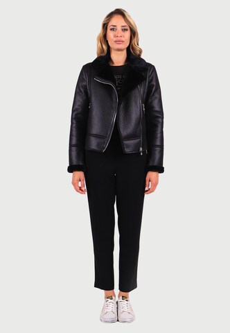 Le Temps Des Cerises Between-Season Jacket 'BONY' in Black