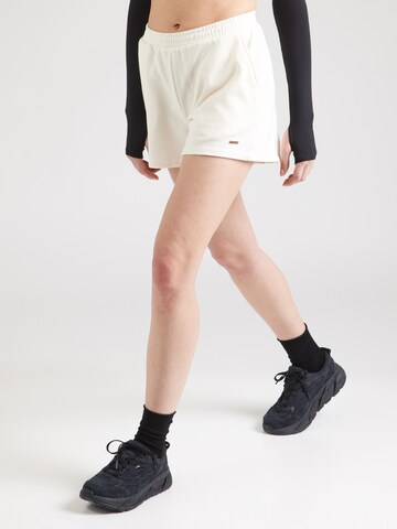 Athlecia - regular Pantalón deportivo 'Crecy' en blanco: frente