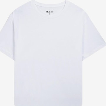 LTB Jeans - Camiseta 'LTB Jeans Damen-T-Shirt' en blanco: frente