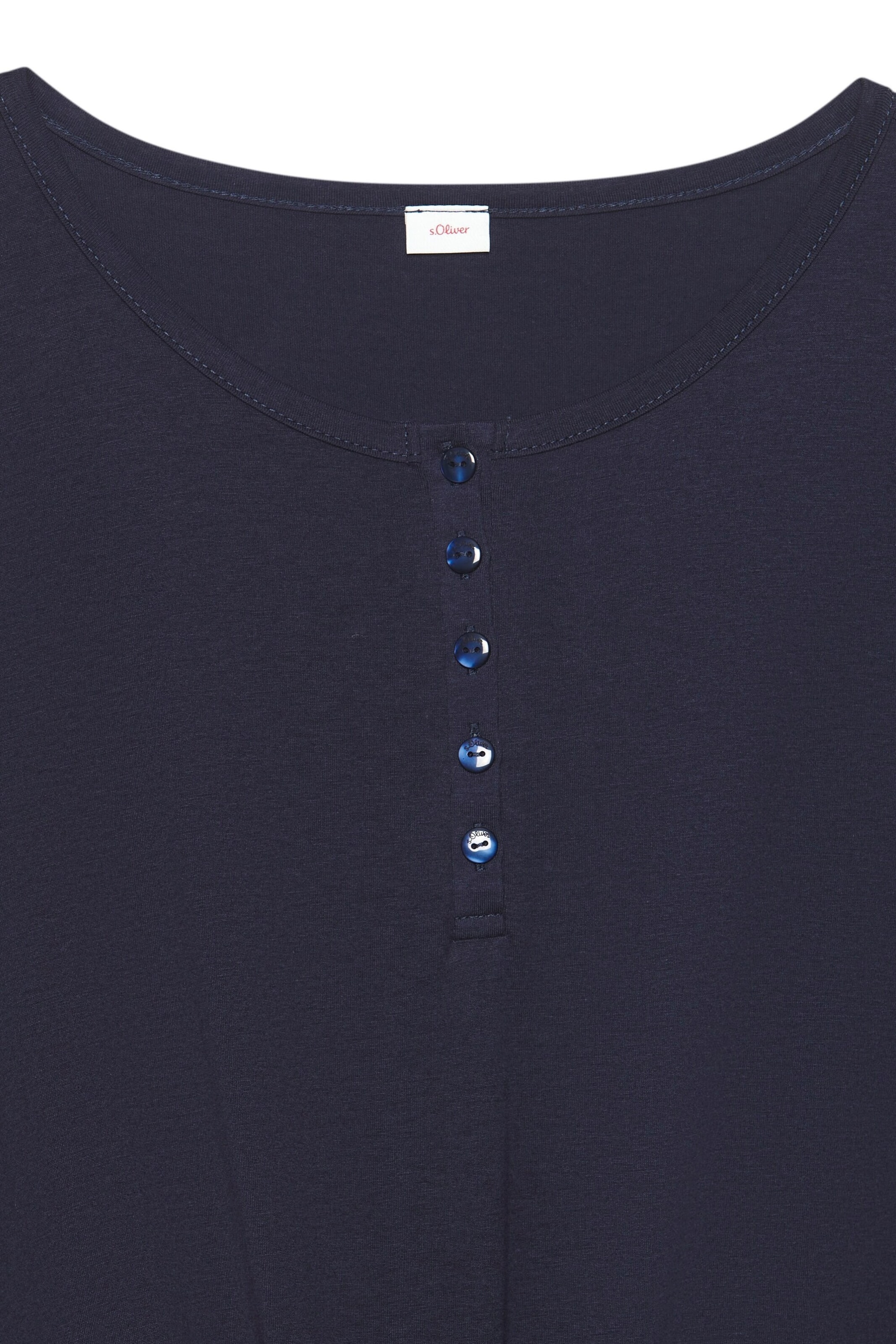 s.Oliver - Camiseta para dormir en azul