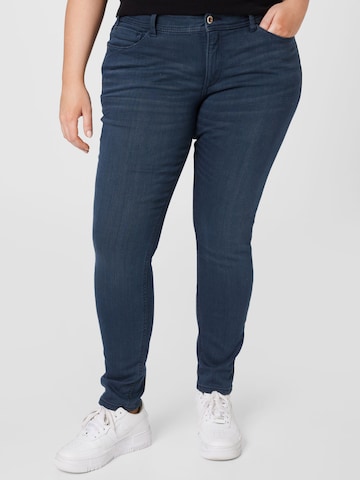 Tom Tailor Women + Skinny Jeans in Blau: predná strana