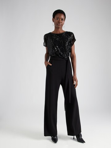 SWING Jumpsuit in Zwart: voorkant