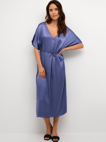 Kaffe Dress 'Karen' in Blue: front