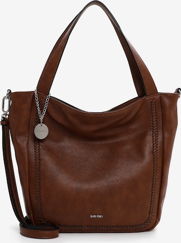 Suri Frey Shopper ' SFY Piggy ' in Braun: Vorderseite