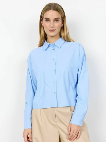 Soyaconcept Shirts ' SC-NETTI ' i blå: forside