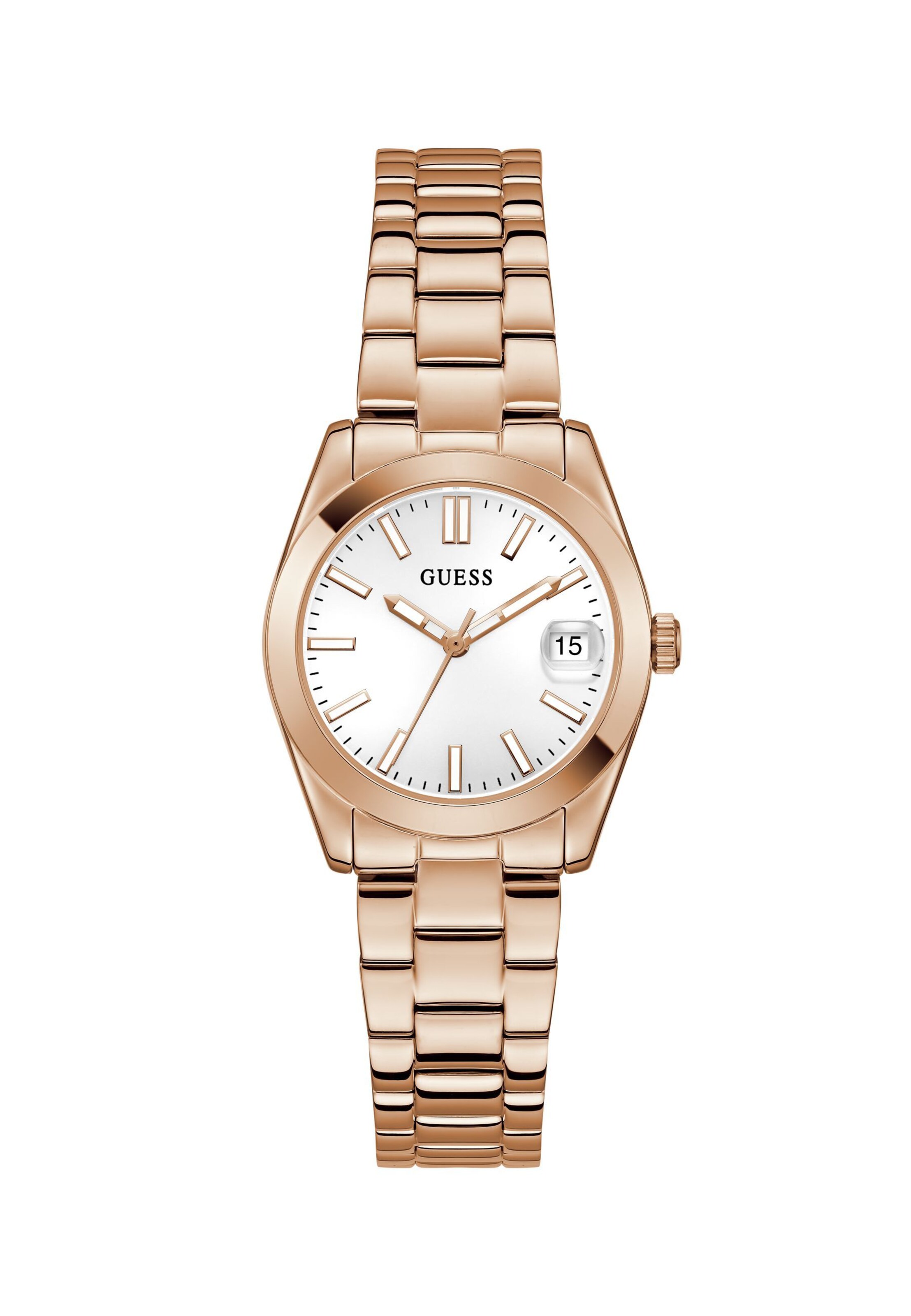 Orologio analogico 'Alice' di GUESS in oro: frontale