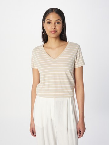 GAP Shirt in Beige: voorkant