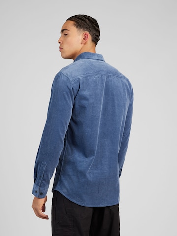 anerkjendt Regular fit Button Up Shirt 'LEIF' in Blue