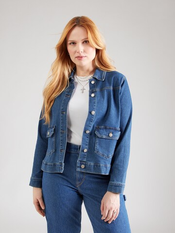 ONLY Carmakoma Jacke 'CARMADISON' in Blau: Vorderseite