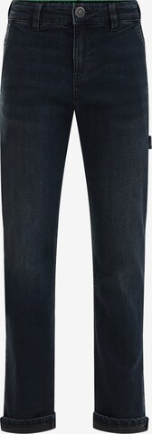 WE Fashion Regular Jeans in Blauw: voorkant