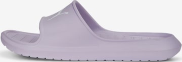 PUMA Beach & Pool Shoes in Purple: front