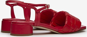 LOTTUSSE Sandals 'Pala' in Red