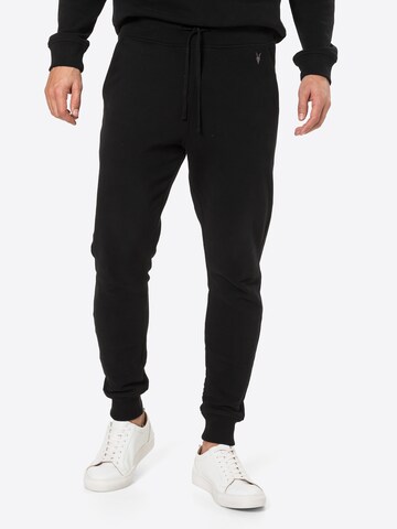 AllSaints Tapered Broek 'Raven' in Zwart: voorkant