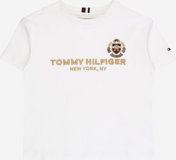 TOMMY HILFIGER T-shirt i vit: framsida