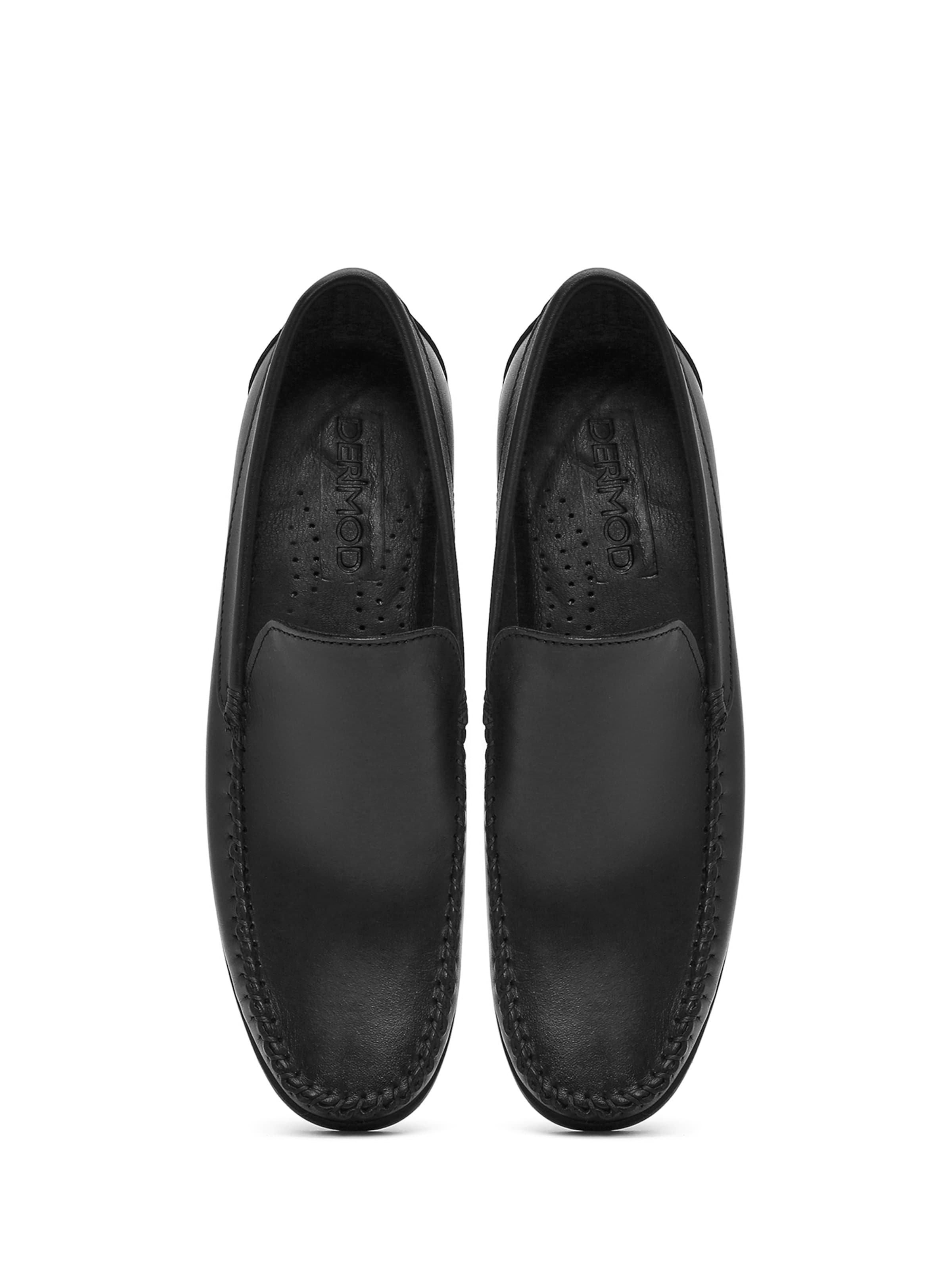 Derimod Slipper in Schwarz