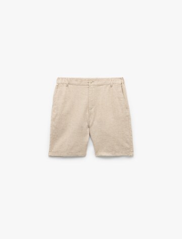 Koton Regular Pants 'Bermuda' in Beige