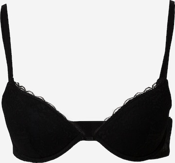 Women' Secret Bralette Bra in Black: front