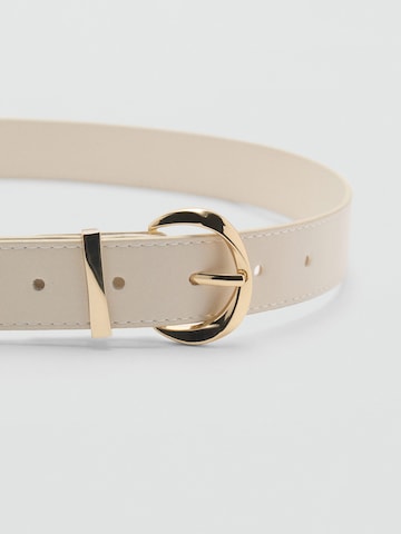 MANGO Belt 'TWISTER' in Beige