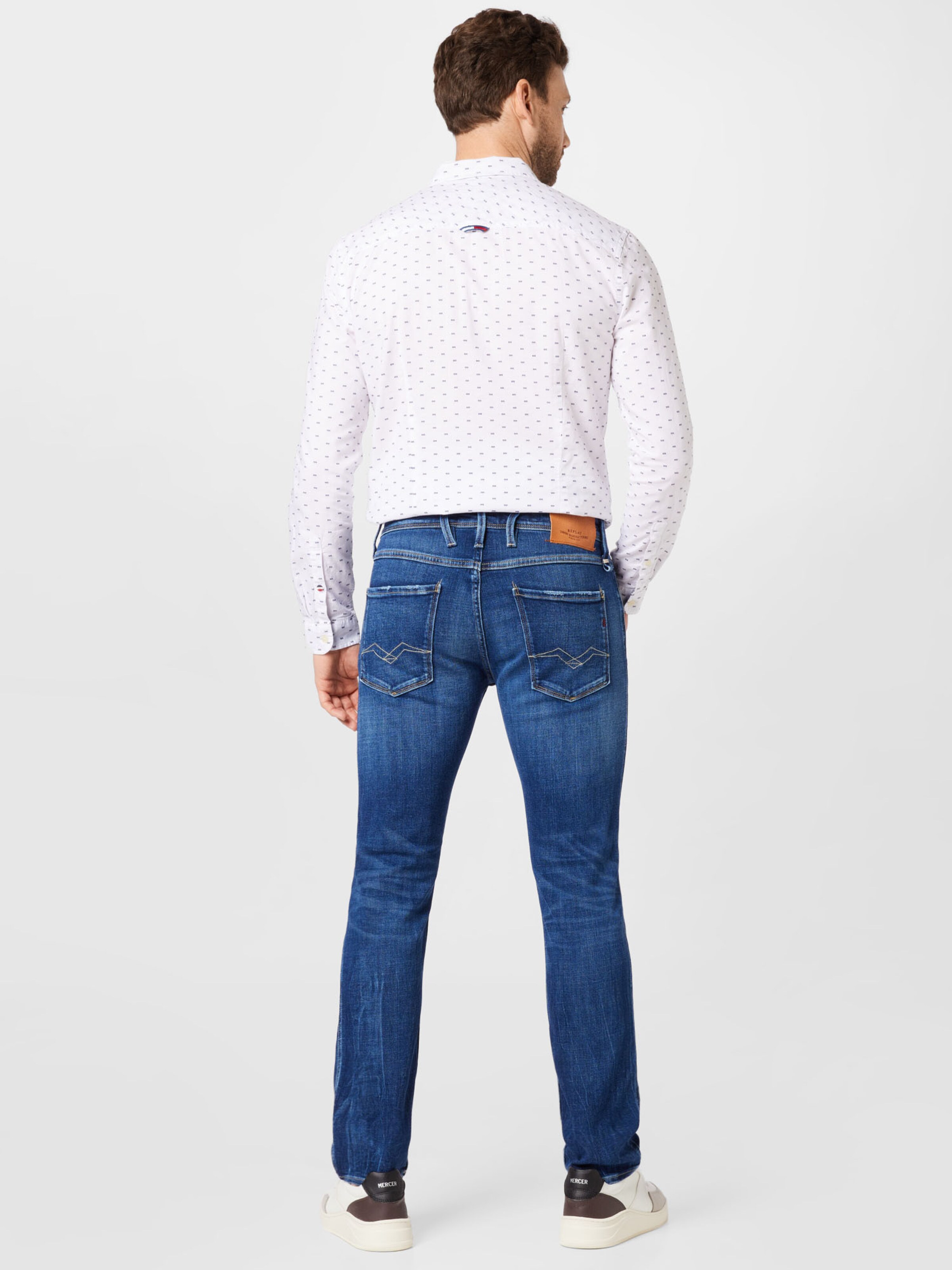 Männer Jeans REPLAY Jeans in Dunkelblau - XC37888 Männer Jeans REPLAY Jeans in Dunkelblau - XC37888