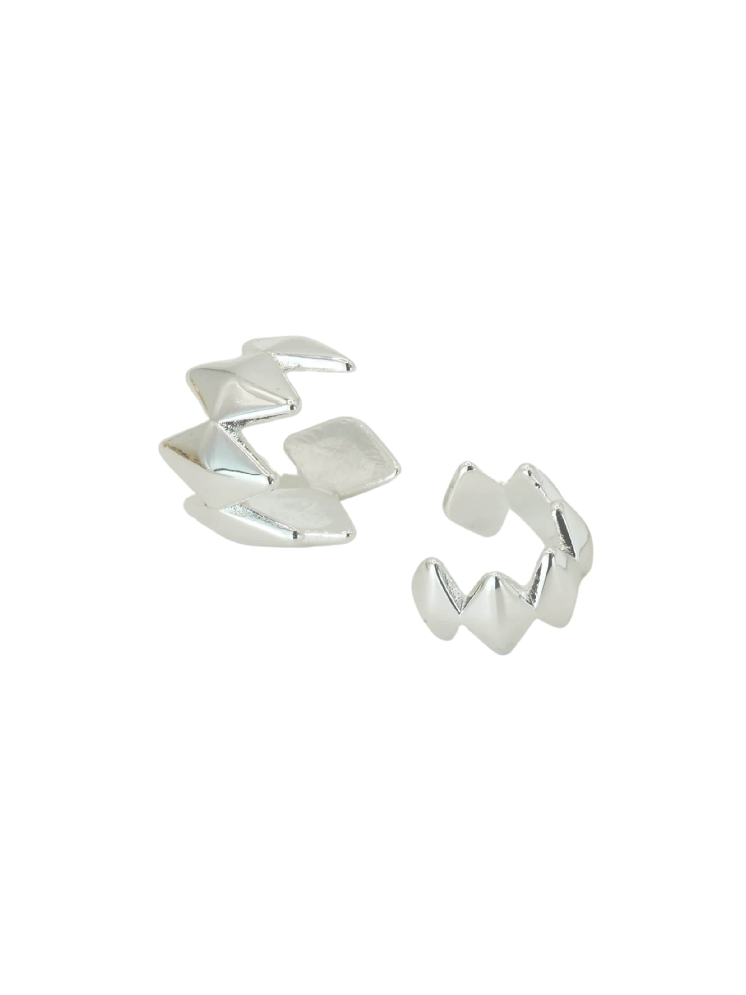 Divé Jewellery Earrings in Silver: front