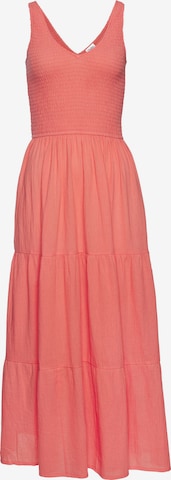 Robe d’été BEACH TIME en orange : devant