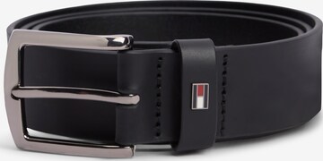 TOMMY HILFIGER Gürtel 'DENTON' in Schwarz: Vorderseite