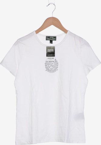 Lauren Ralph Lauren T-Shirt M in Weiß: predná strana
