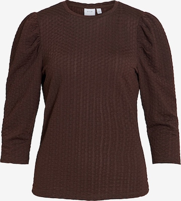 T-shirt 'VIAnine' VILA en marron : devant