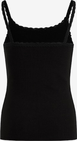 Top de la WE Fashion pe negru