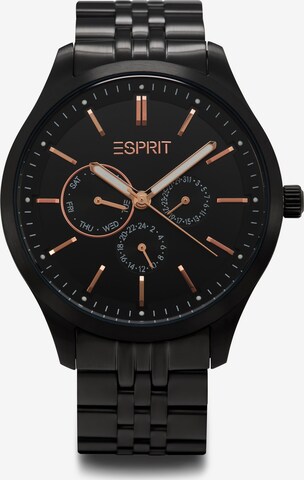 ESPRIT Analoog horloge in Zwart: voorkant