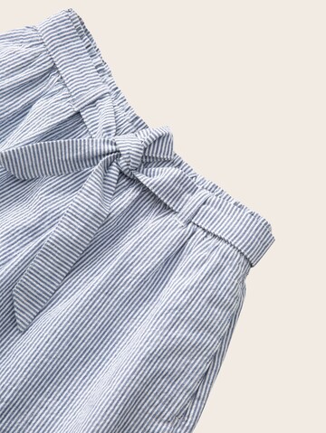 TOM TAILOR Regular Shorts in Blau