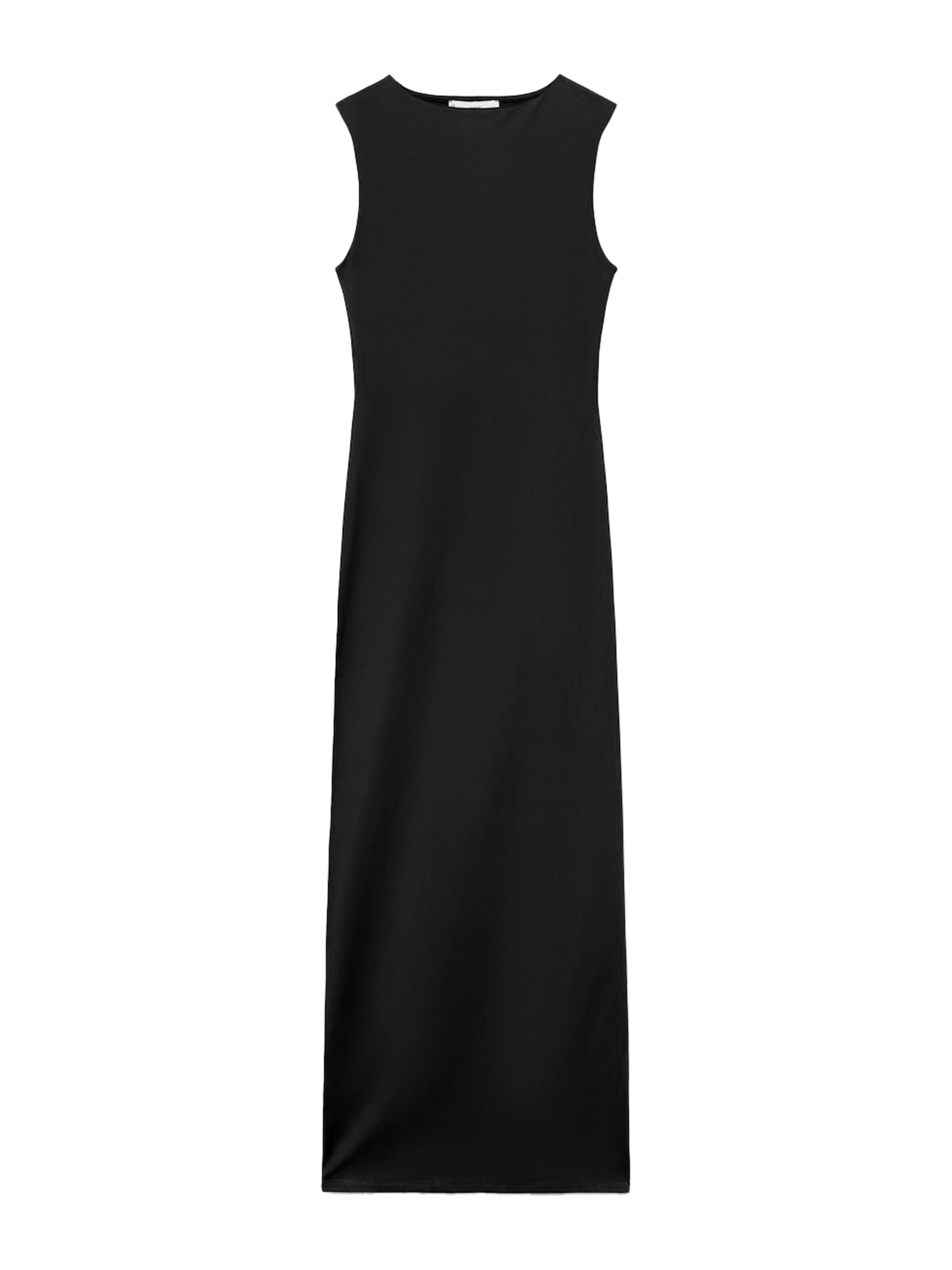 MANGO Šaty 'LUISA' - Čierna: predná strana