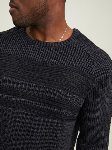 Jack & Jones Plus Pullover 'Power' in Schwarz