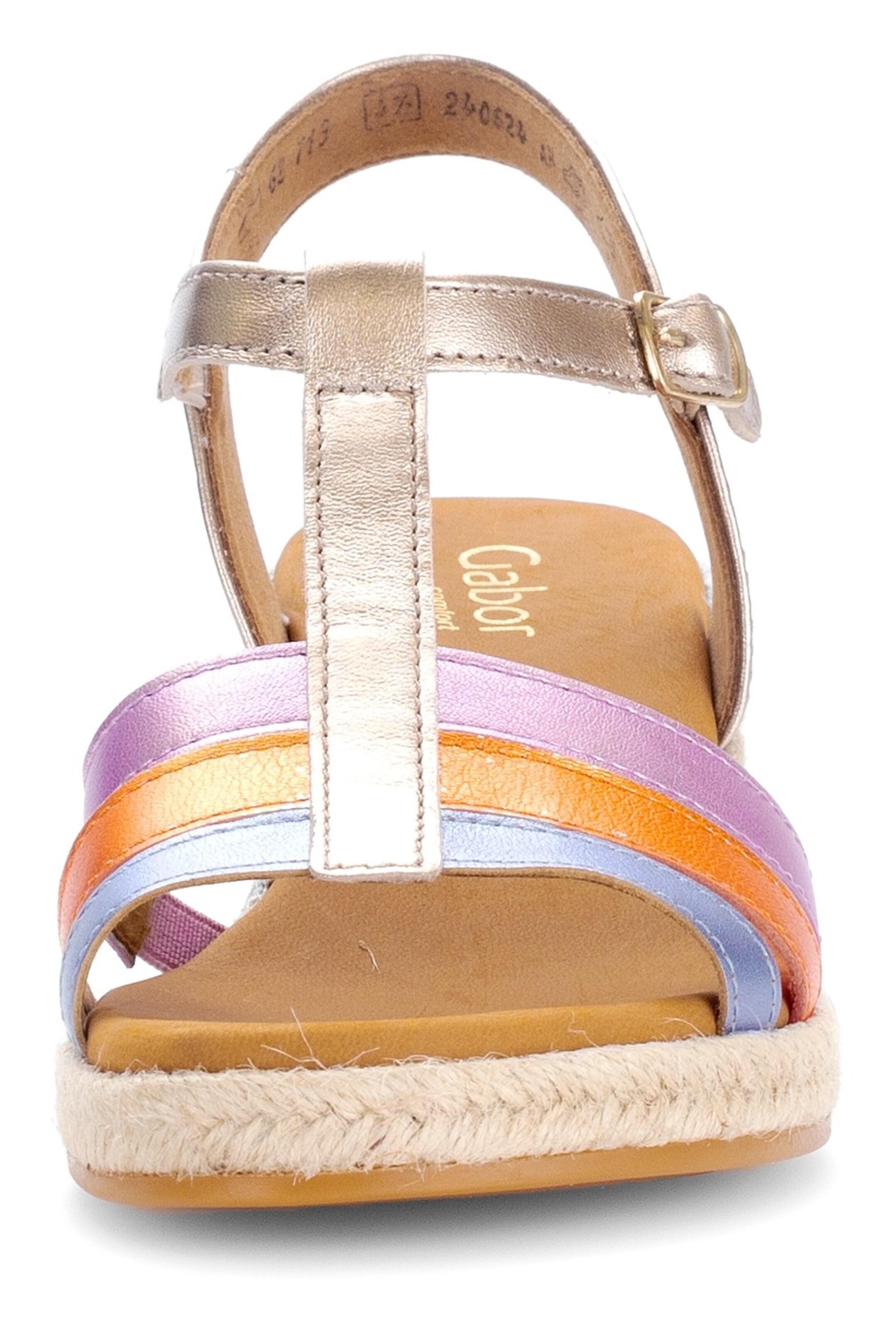 GABOR Sandale in Gold