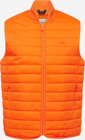 Gilet Calvin Klein en orange : devant