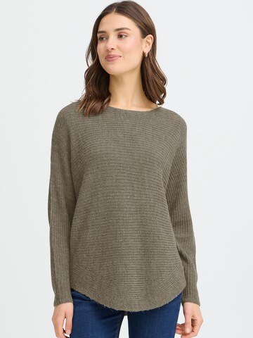 Fransa Trui 'FRERETTA' in Groen: voorkant