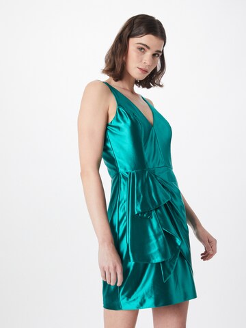 Robe de cocktail Vera Mont en vert : devant