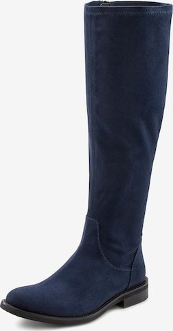 LASCANA - Botas en azul: frente