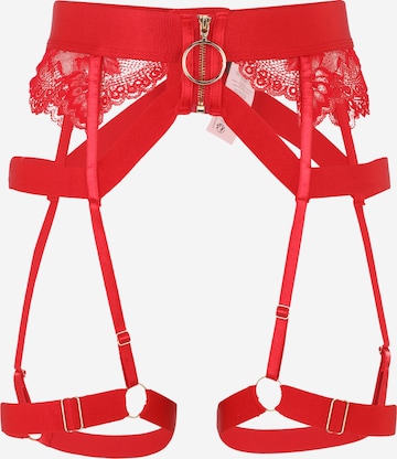 Reggicalze 'Clementine' di Hunkemöller in rosso: frontale