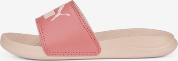 PUMA Beach & Pool Shoes 'Popcat 20' in Pink: front