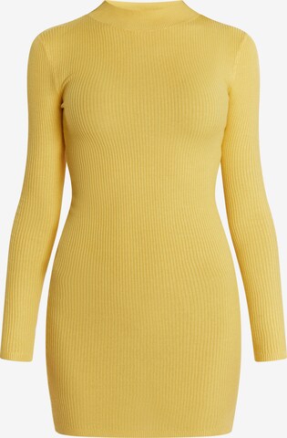 MYMO Knitted dress 'Biany' in Yellow: front