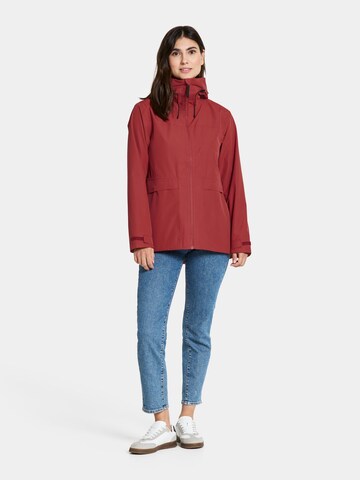 Didriksons Outdoorjas in Rood