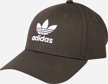 ADIDAS ORIGINALS Cap 'Trefoil' in Grün: Vorderseite